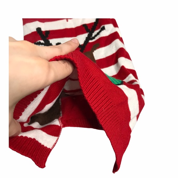 Pet Holiday Collection Sequin Nose Dog Sweater - Picture 8 of 10